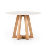 Product Image 3 for Creston Dining Table 42" White Marble from Four Hands