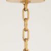 Product Image 3 for Woodlawn 1-Light Large Vintage Gold Leaf Pendant Light from Hudson Valley