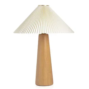Product Image 1 for Nora Solid Oak Table Lamp from Four Hands