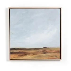 Product Image 4 for Wheat Field Framed Landscape Painting by Shaina Page from Four Hands