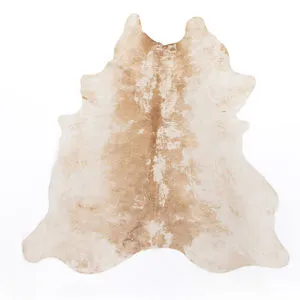 Product Image 10 for Modern Cowhide Rug - Natural Brown from Four Hands