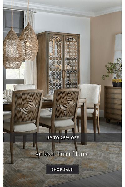 Up to 25% off select furniture | Shop Sale
