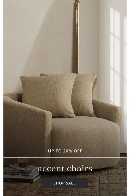 Up to 20% off accent chairs | Scout & Nimble | Shop Sale